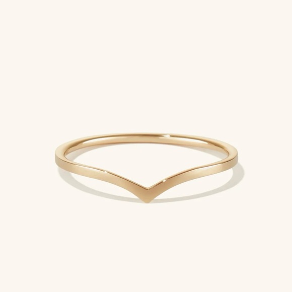 Mejuri Wishbone Ring (US Size 7)